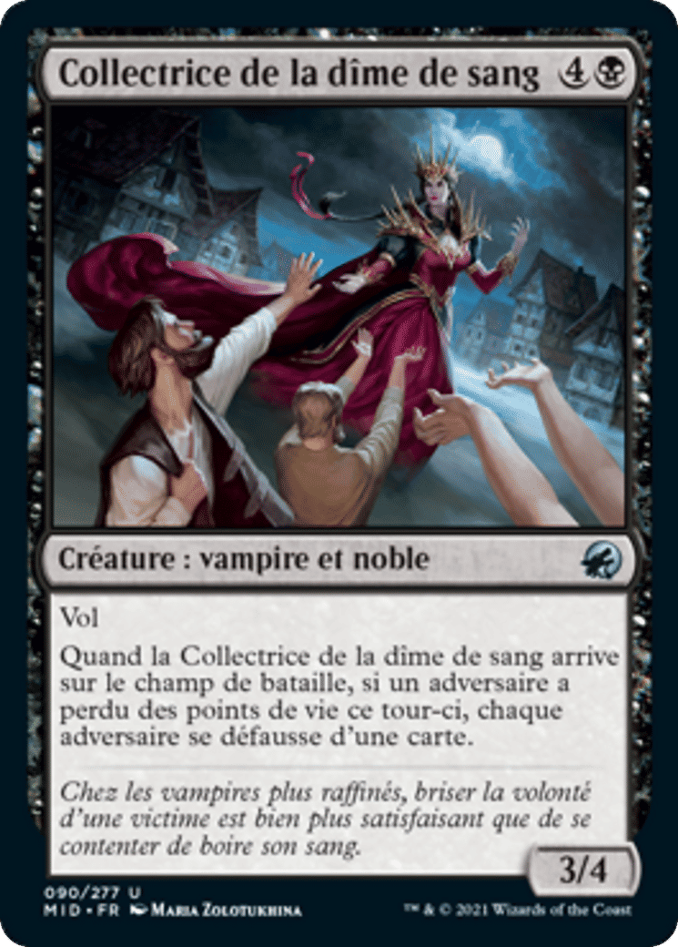 Collectrice de la dîme de sang — Innistrad: Midnight Hunt — Magic: The Gathering