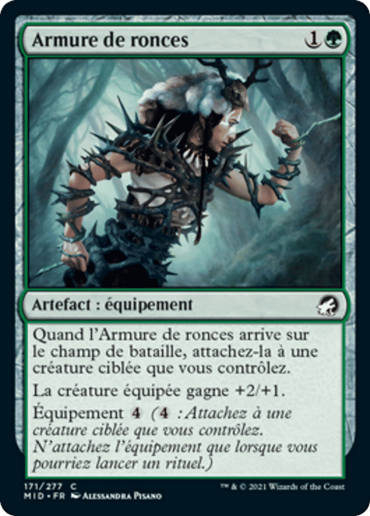Armure de ronces — Innistrad: Midnight Hunt — Magic: The Gathering