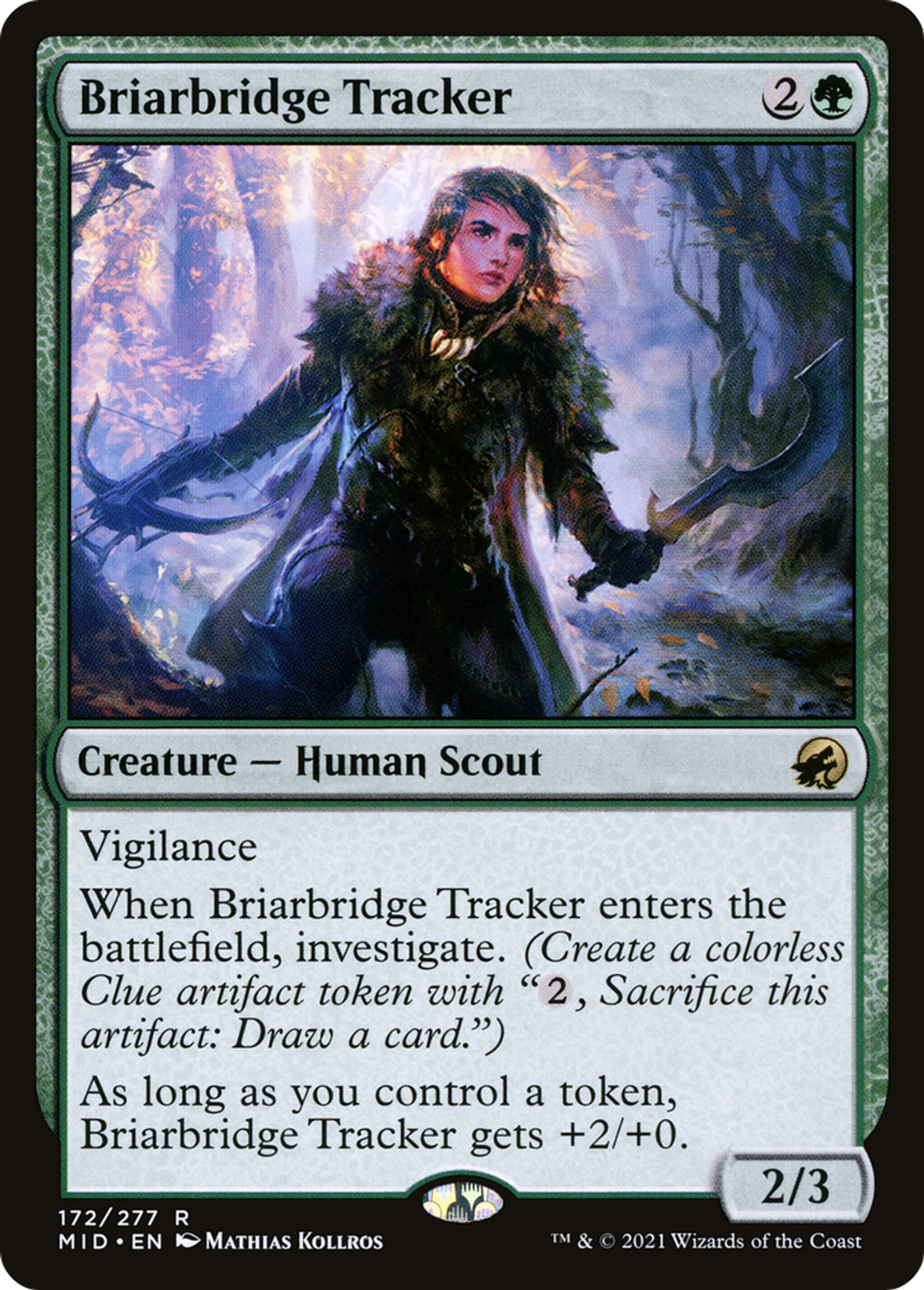 Briarbridge Tracker — Innistrad: Midnight Hunt — Magic: The Gathering