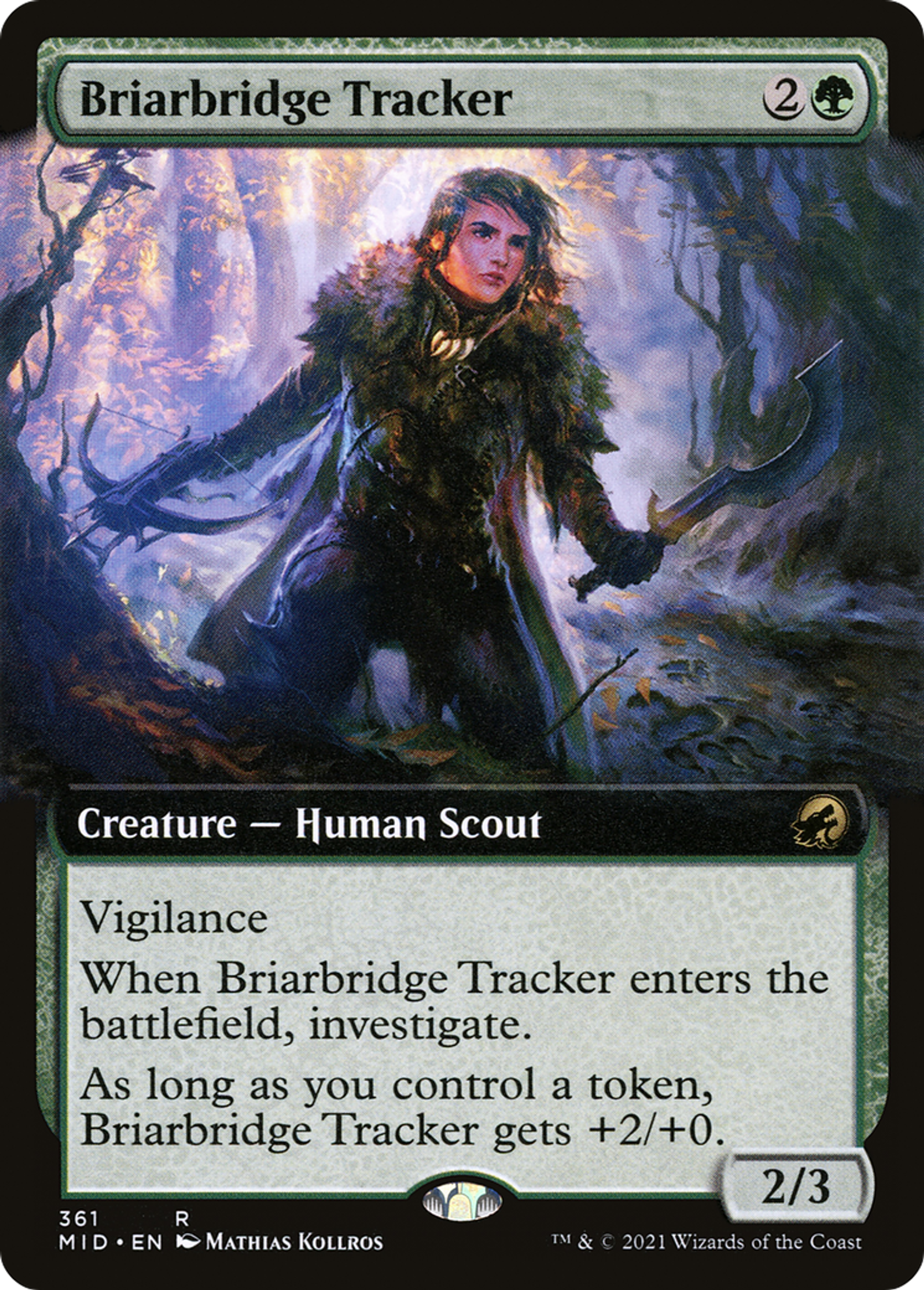 Briarbridge Tracker — Innistrad: Midnight Hunt — Magic: The Gathering