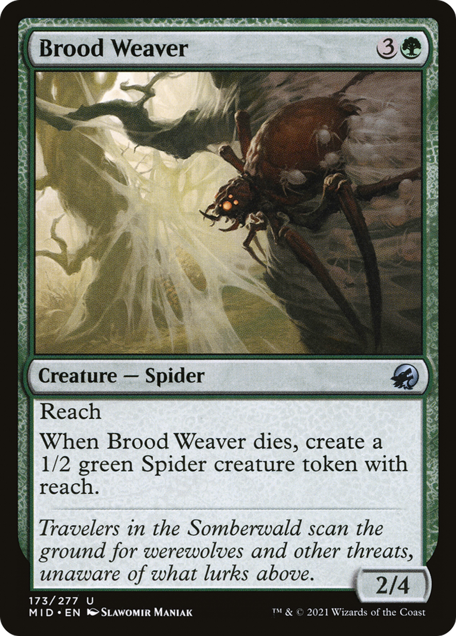 Tisseuse de couvée — Innistrad: Midnight Hunt — Magic: The Gathering