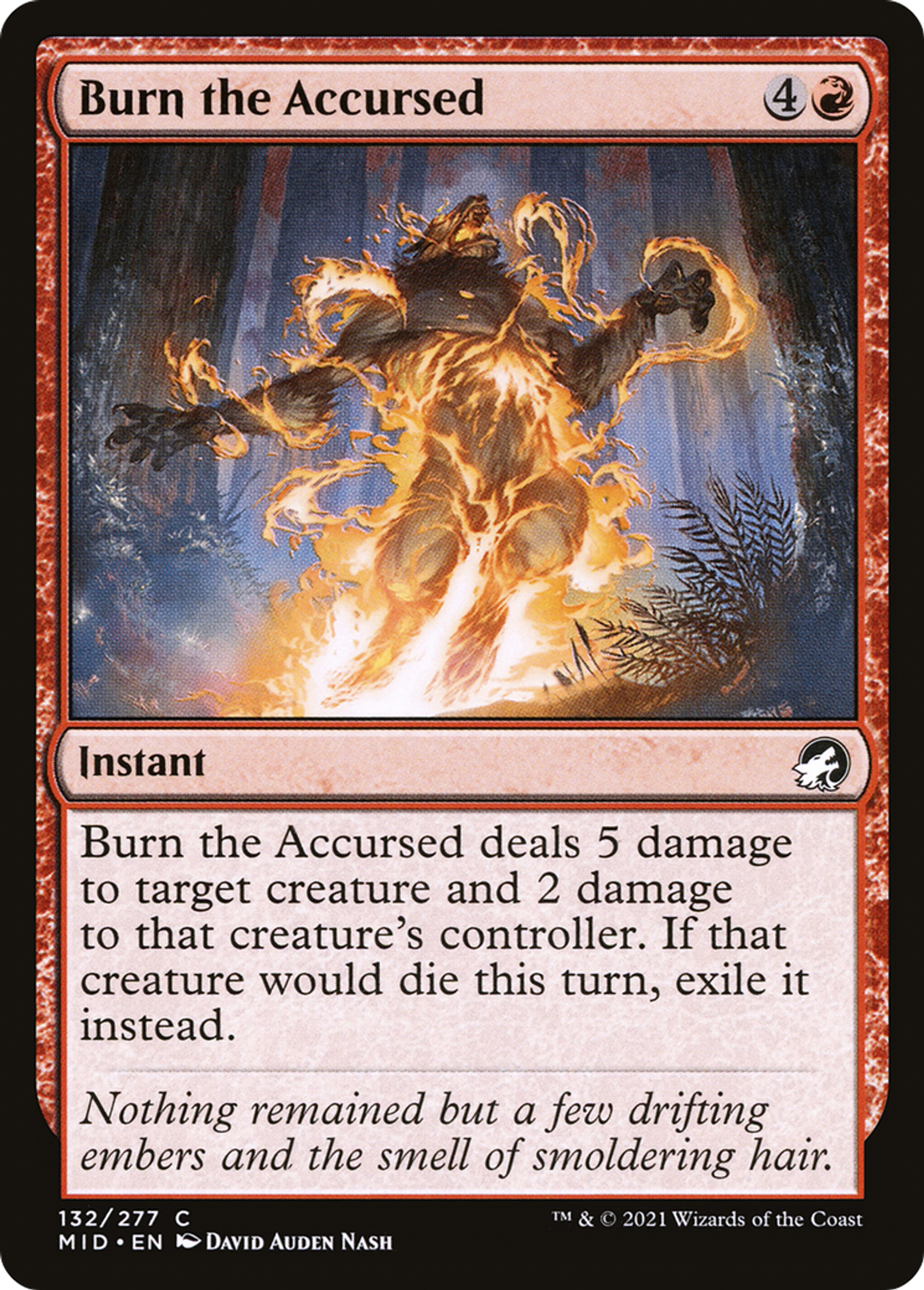 Burn the Accursed — Innistrad: Midnight Hunt — Magic: The Gathering