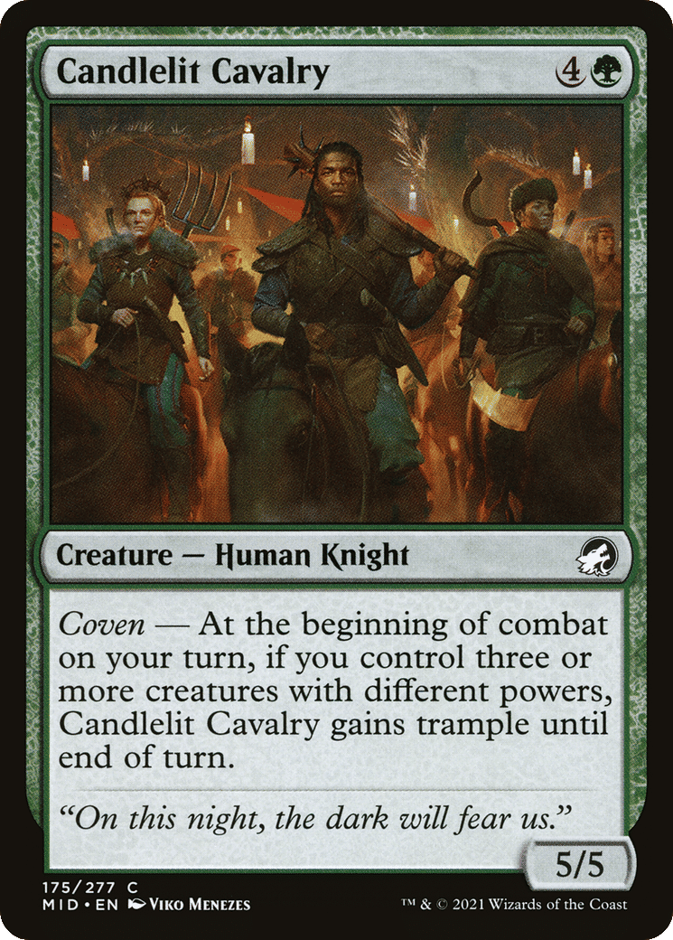 Candlelit Cavalry — Innistrad: Midnight Hunt — Magic: The Gathering