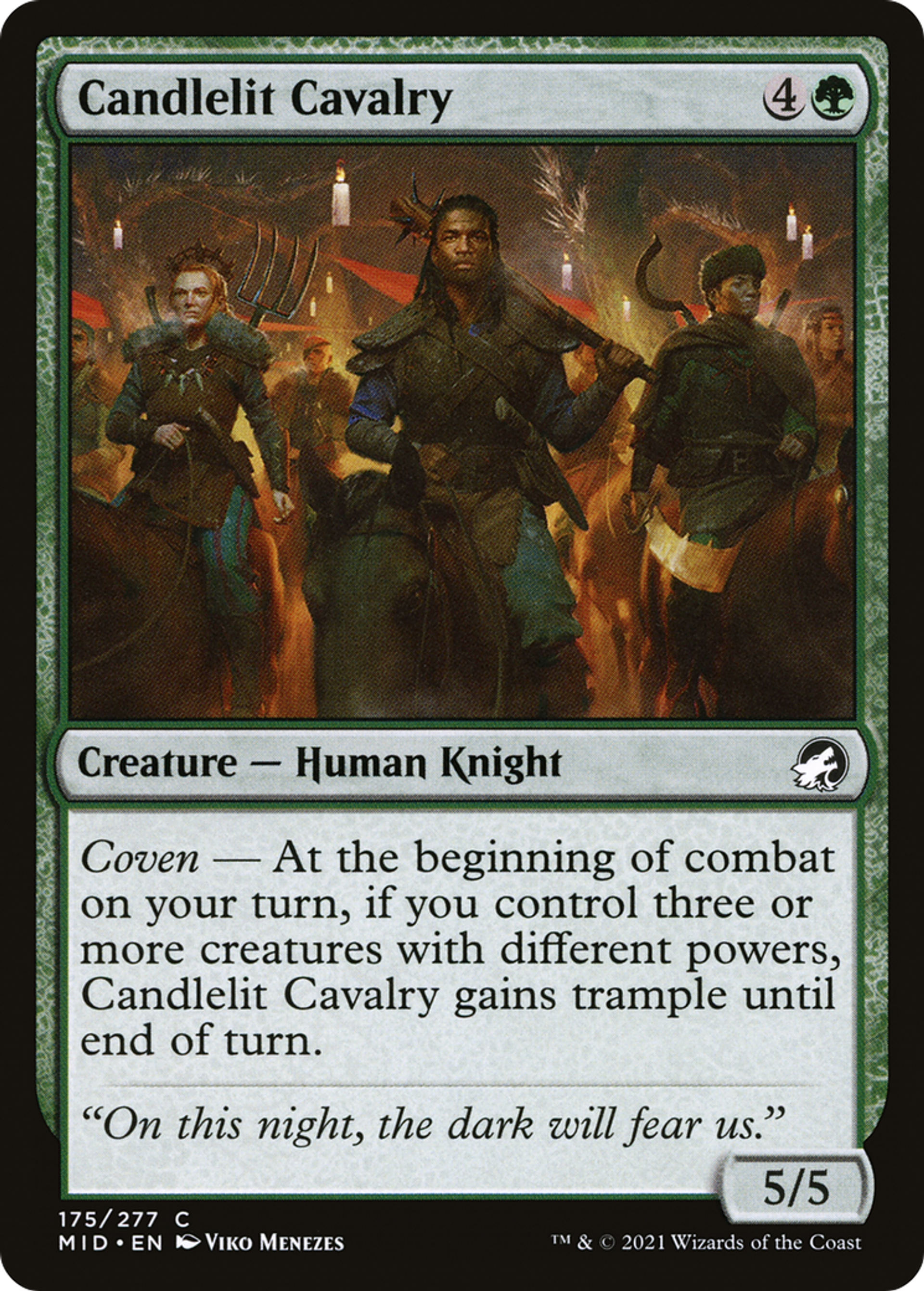 Cavalerie aux chandelles — Innistrad: Midnight Hunt — Magic: The Gathering