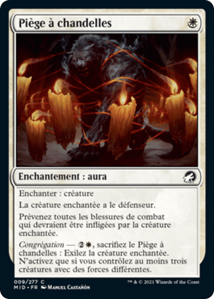 Piège à chandelles — Innistrad: Midnight Hunt — Magic: The Gathering