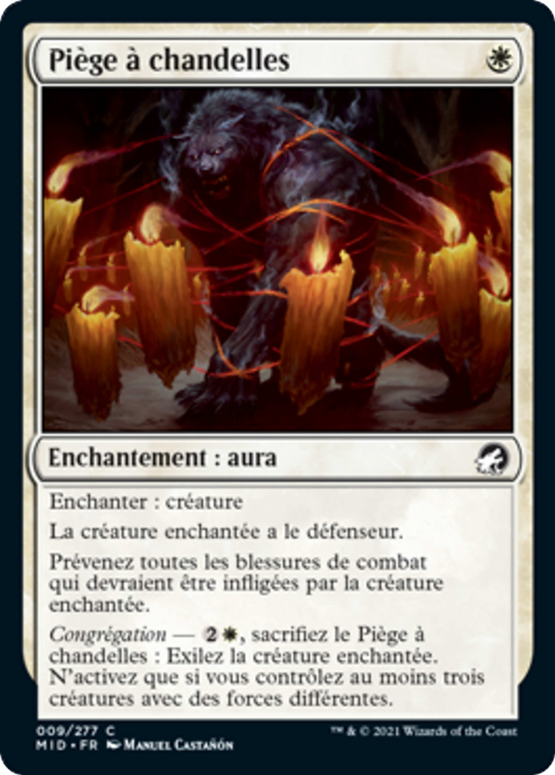 Piège à chandelles — Innistrad: Midnight Hunt — Magic: The Gathering