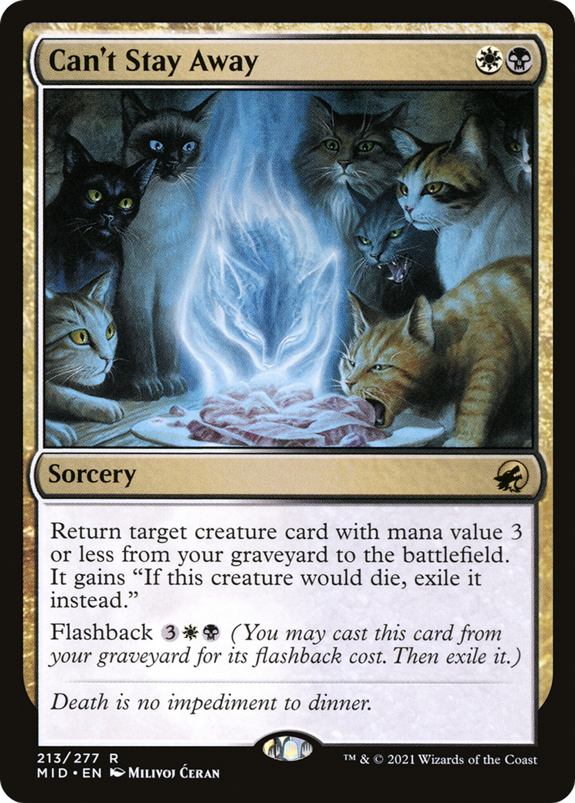 Can't Stay Away — Innistrad: Midnight Hunt — Magic: The Gathering