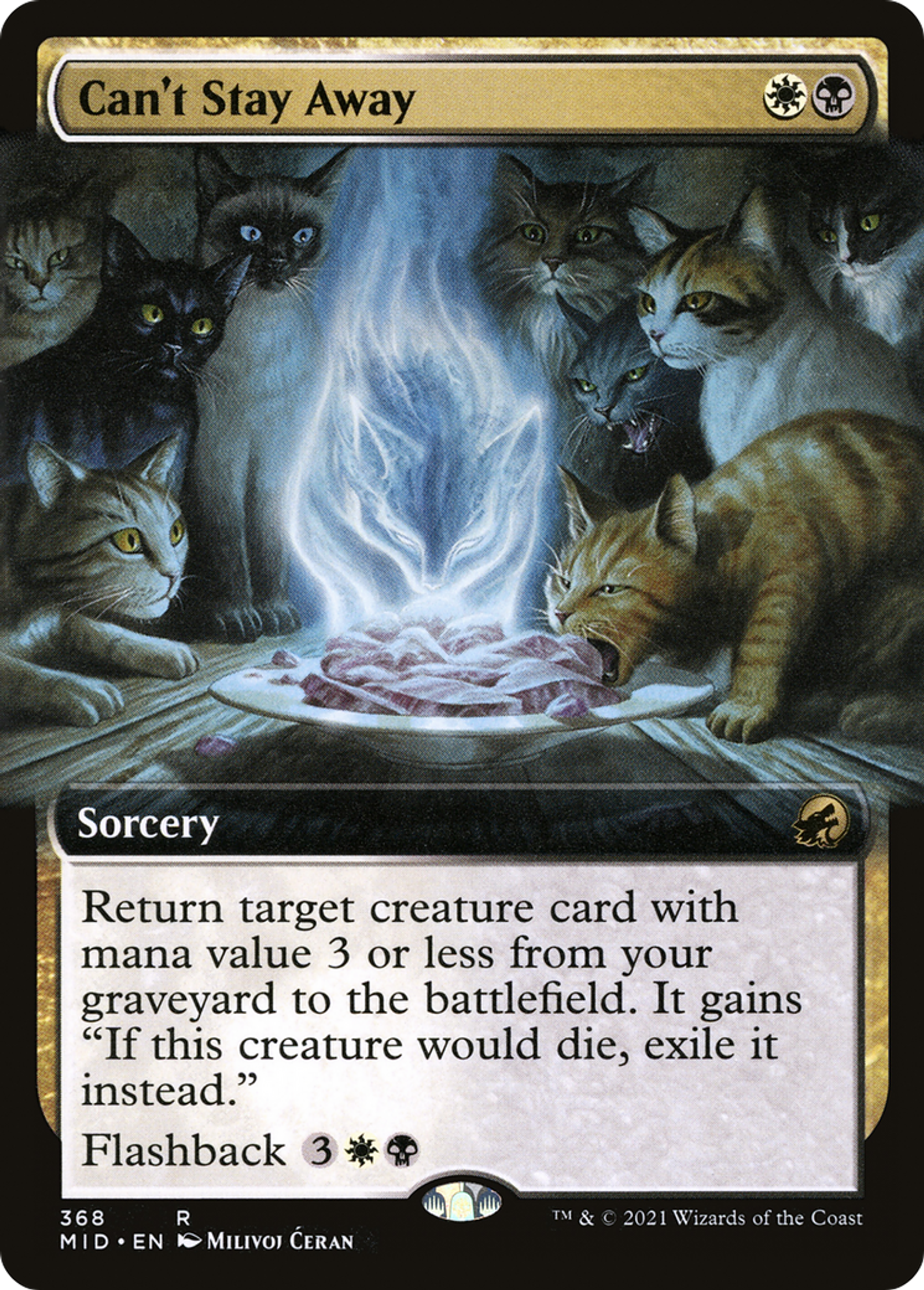 Can't Stay Away — Innistrad: Midnight Hunt — Magic: The Gathering