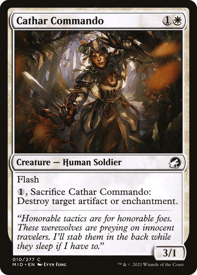 Cathar Commando — Innistrad: Midnight Hunt — Magic: The Gathering