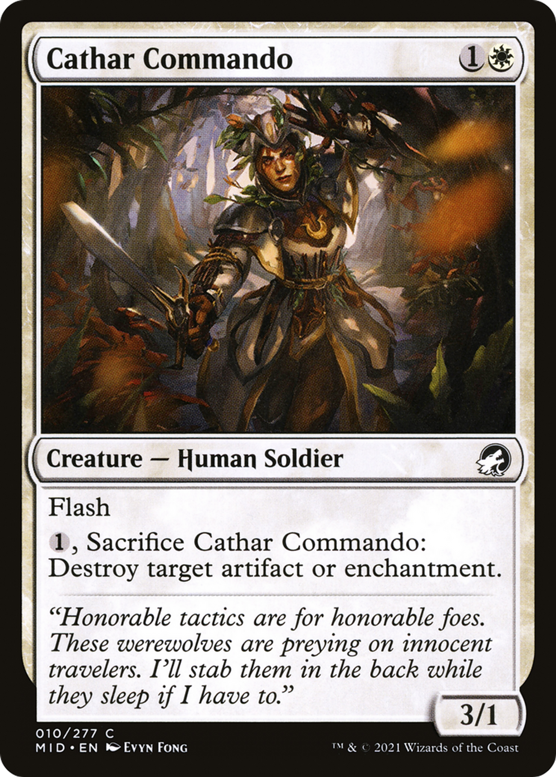 Cathar Commando — Innistrad: Midnight Hunt — Magic: The Gathering