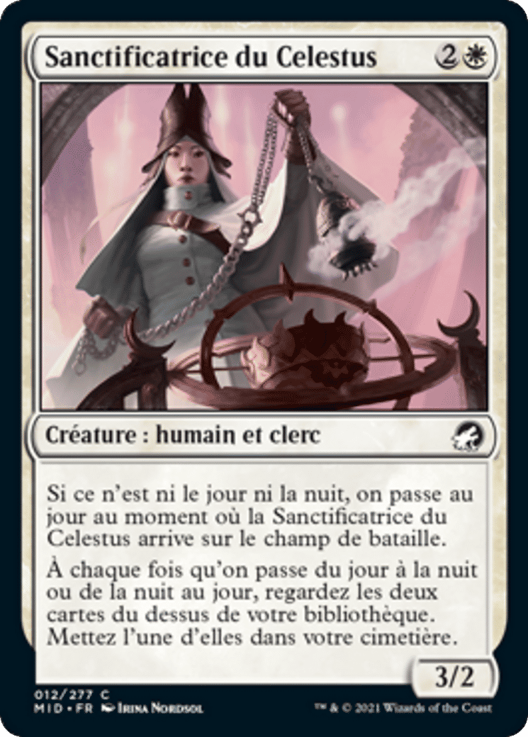 Sanctificatrice du Celestus — Innistrad: Midnight Hunt — Magic: The Gathering
