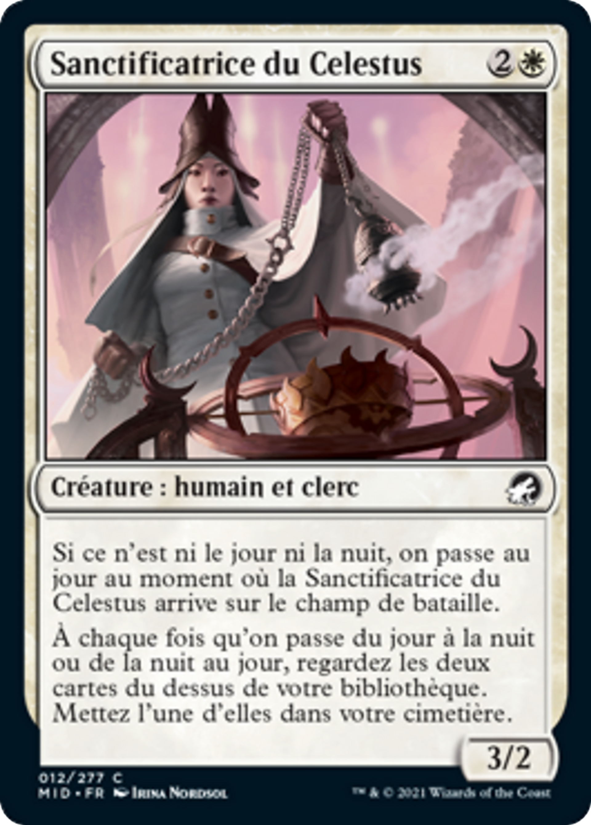 Sanctificatrice du Celestus — Innistrad: Midnight Hunt — Magic: The Gathering
