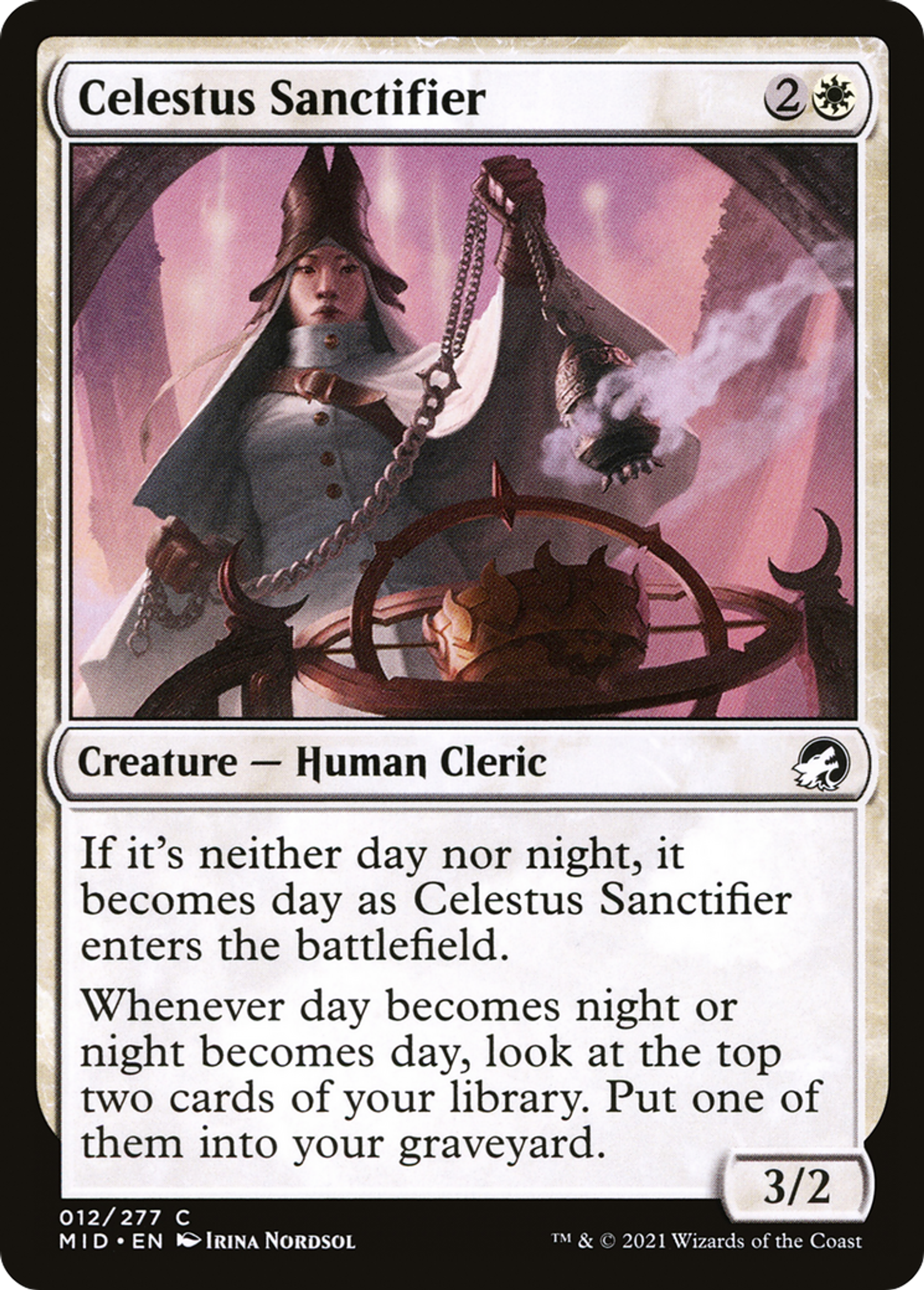 Celestus Sanctifier — Innistrad: Midnight Hunt — Magic: The Gathering