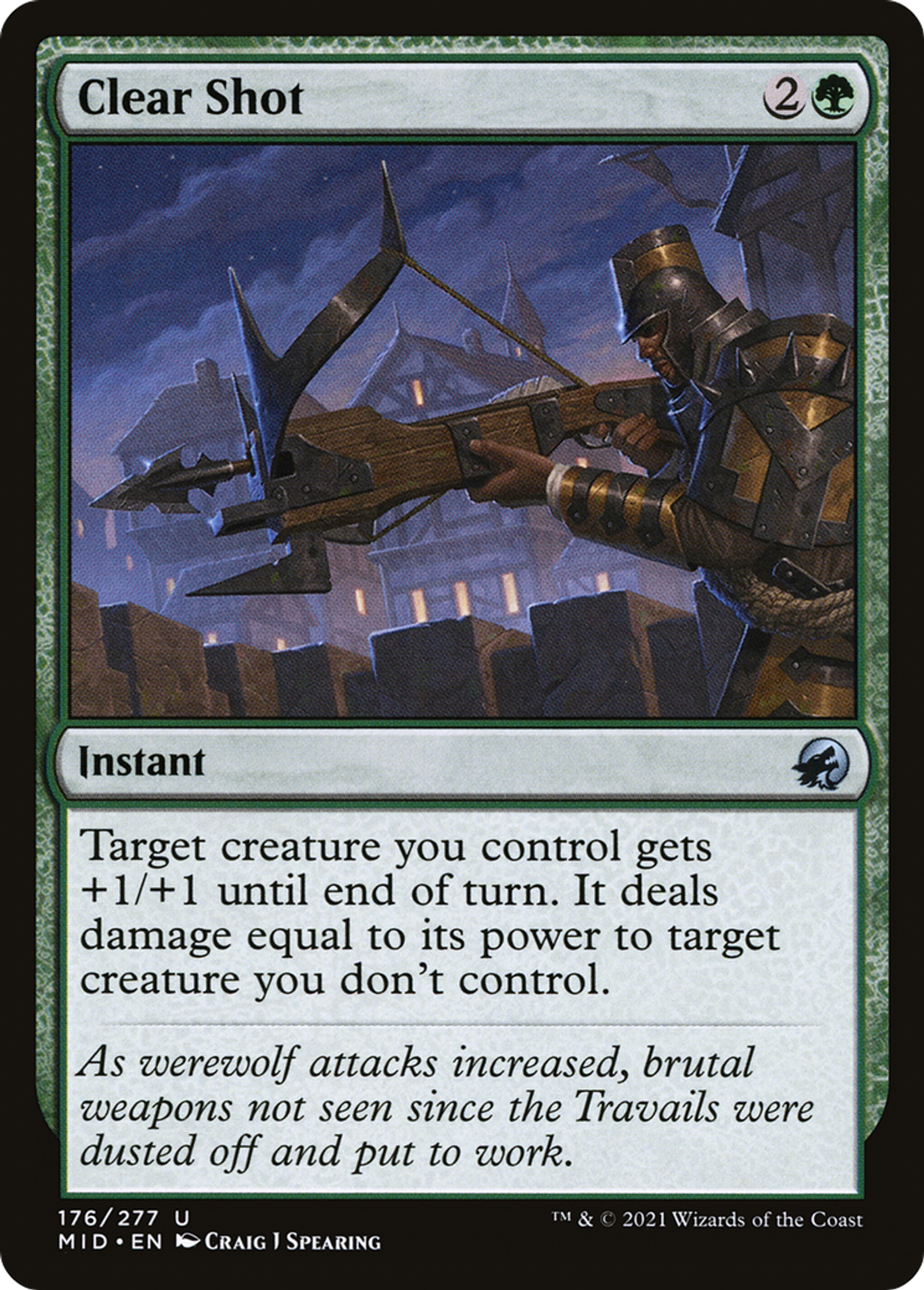 Tir dégagé — Innistrad: Midnight Hunt — Magic: The Gathering