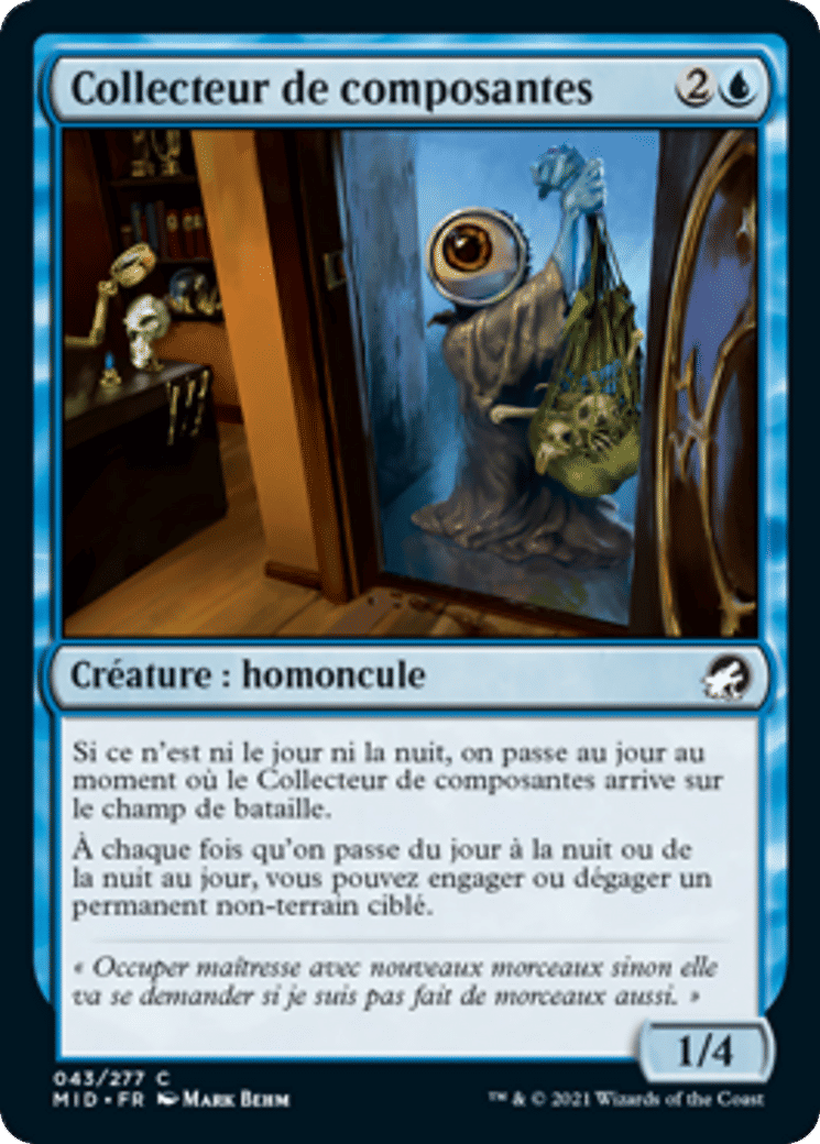 Collecteur de composantes — Innistrad: Midnight Hunt — Magic: The Gathering
