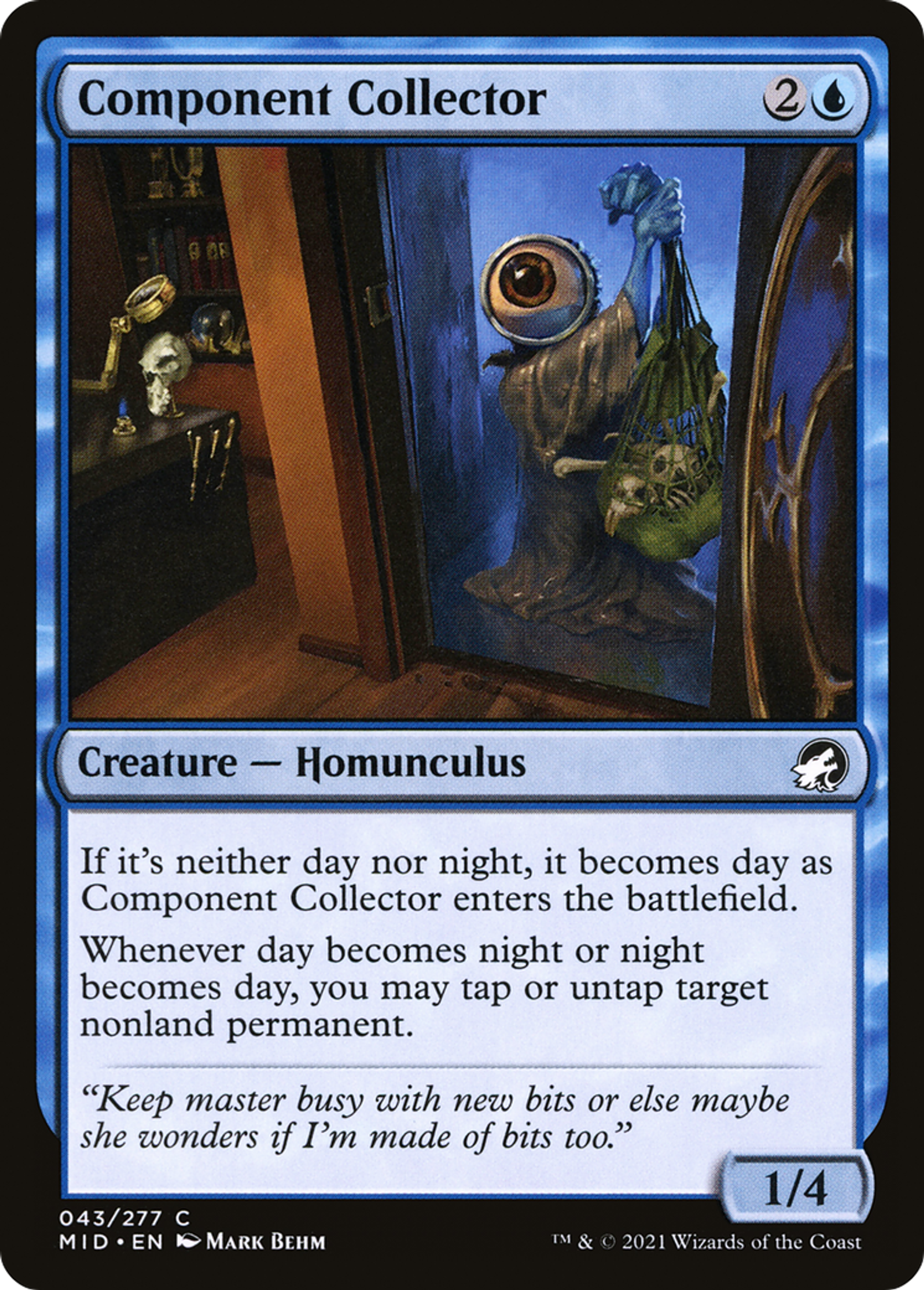 Collecteur de composantes — Innistrad: Midnight Hunt — Magic: The Gathering