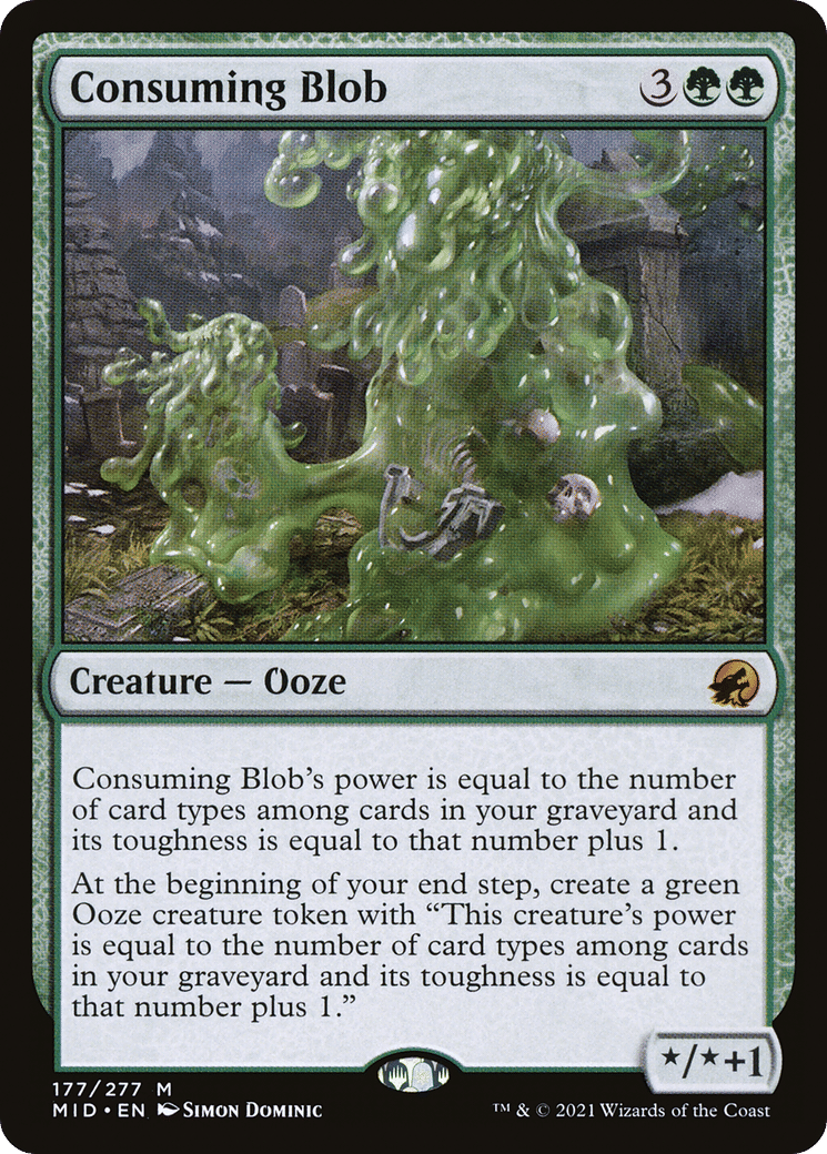 Consuming Blob — Innistrad: Midnight Hunt — Magic: The Gathering