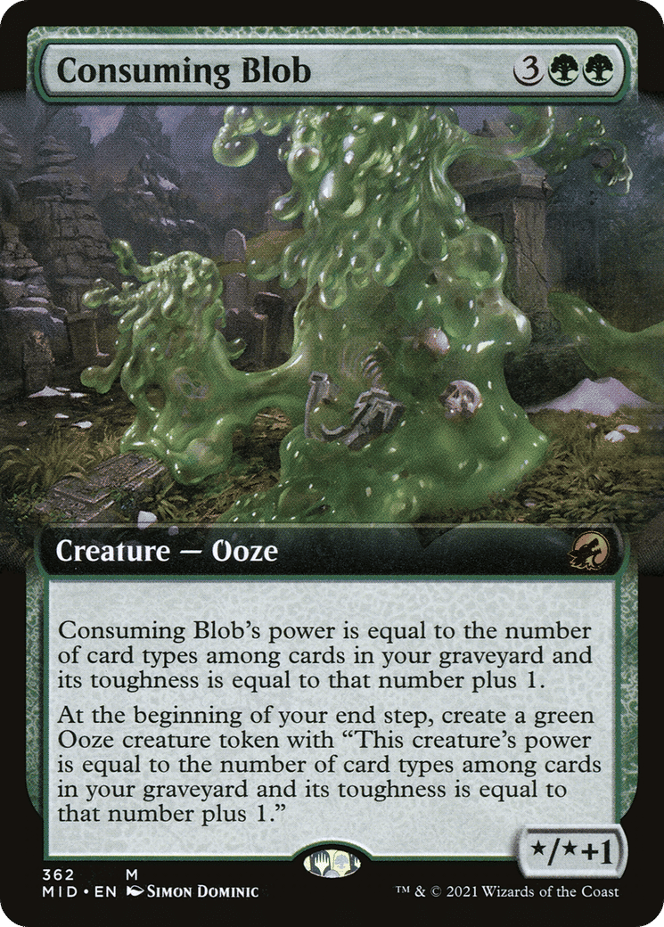 Consuming Blob — Innistrad: Midnight Hunt — Magic: The Gathering