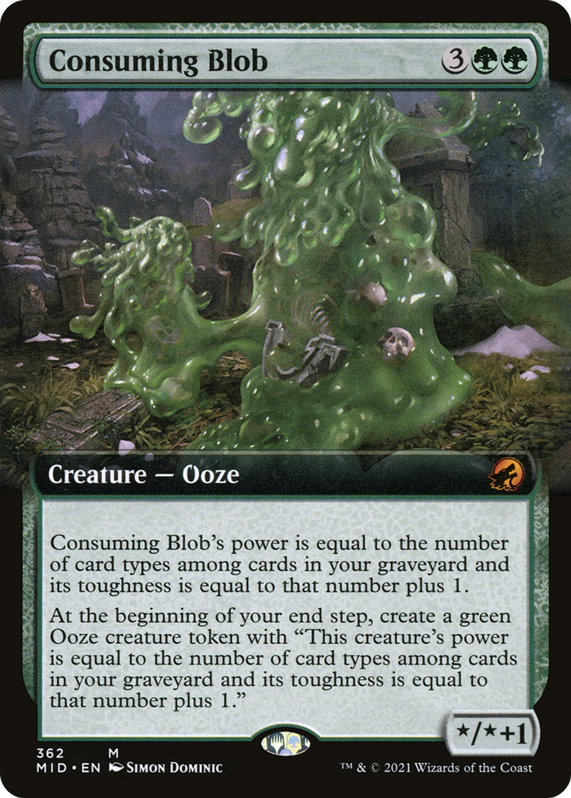 Consuming Blob — Innistrad: Midnight Hunt — Magic: The Gathering