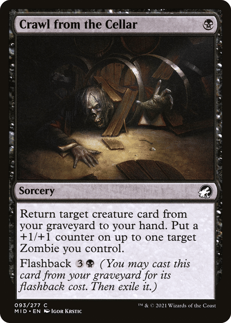 Crawl from the Cellar — Innistrad: Midnight Hunt — Magic: The Gathering