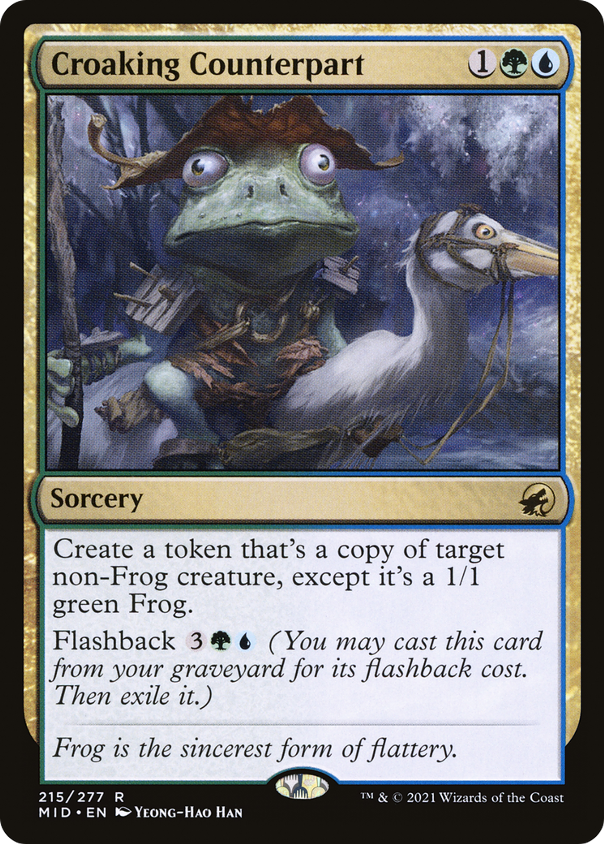 Croaking Counterpart — Innistrad: Midnight Hunt — Magic: The Gathering