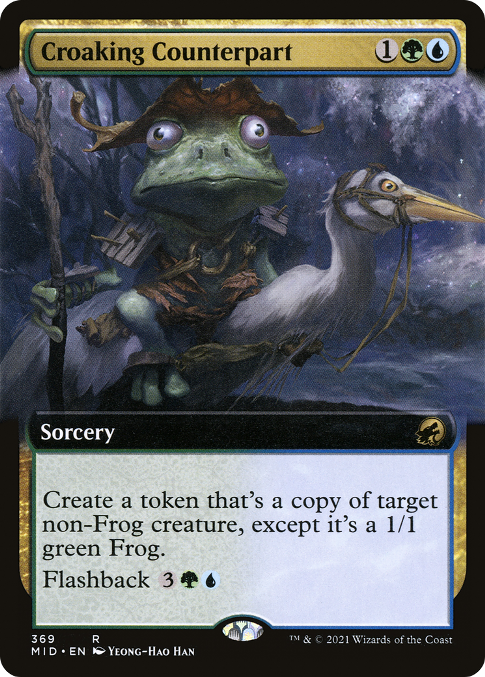 Croaking Counterpart — Innistrad: Midnight Hunt — Magic: The Gathering