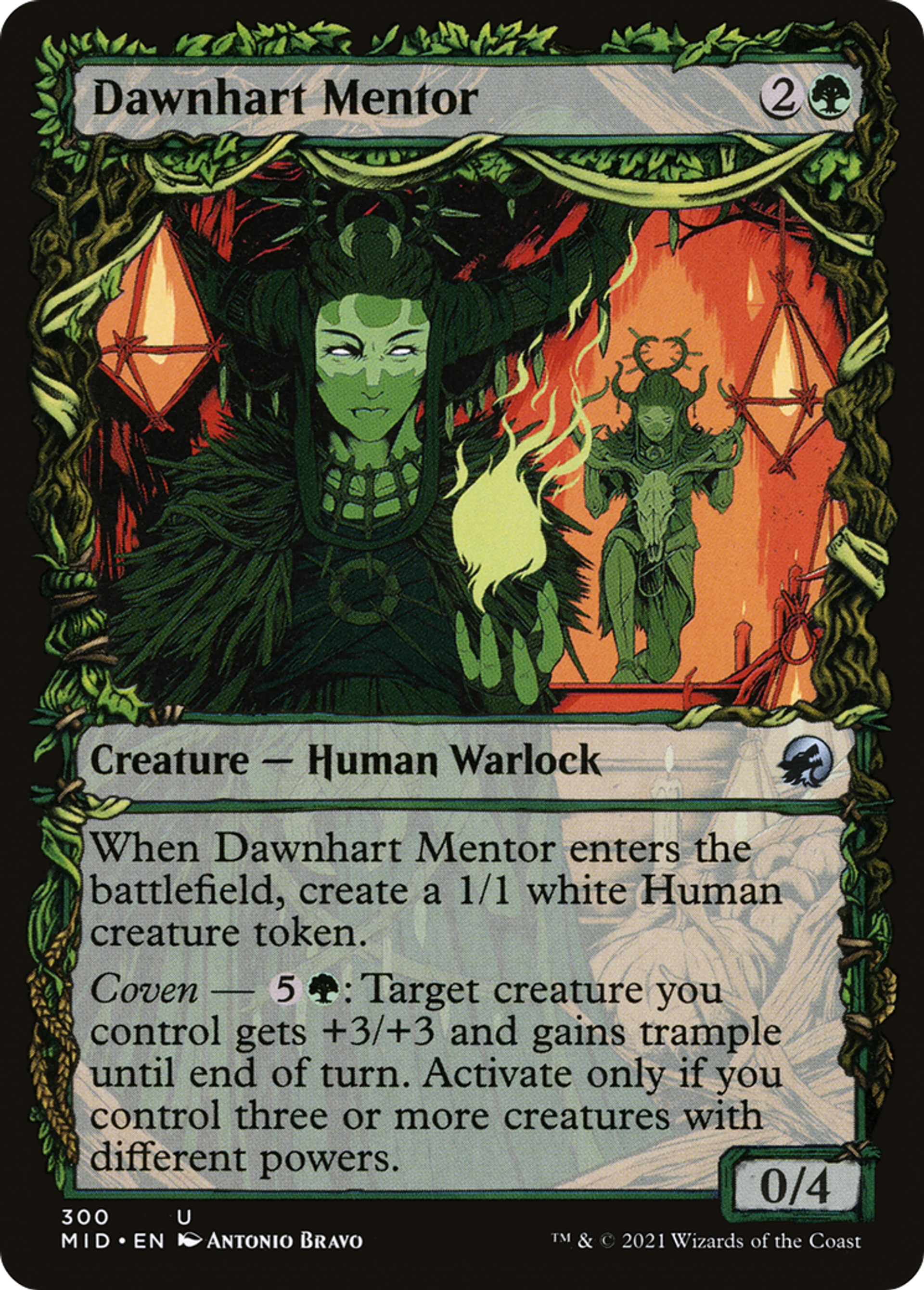 Dawnhart Mentor — Innistrad: Midnight Hunt — Magic: The Gathering