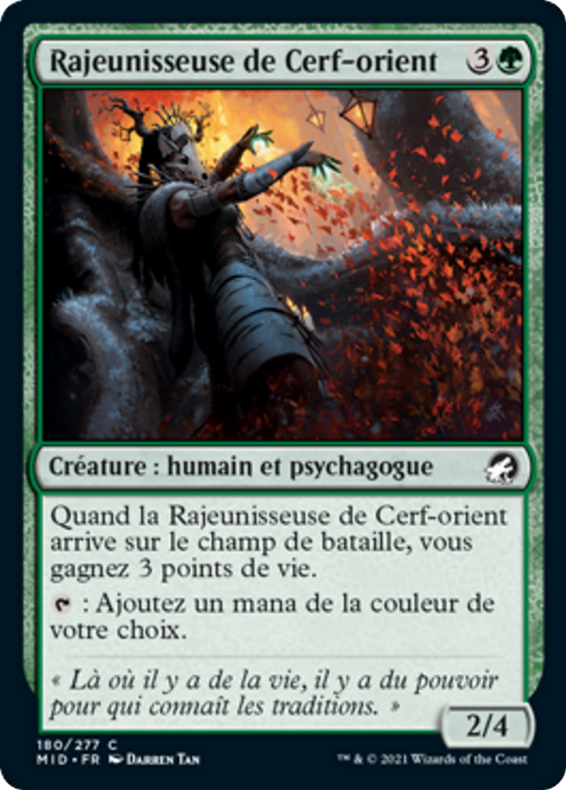 Rajeunisseuse de Cerf-orient — Innistrad: Midnight Hunt — Magic: The Gathering