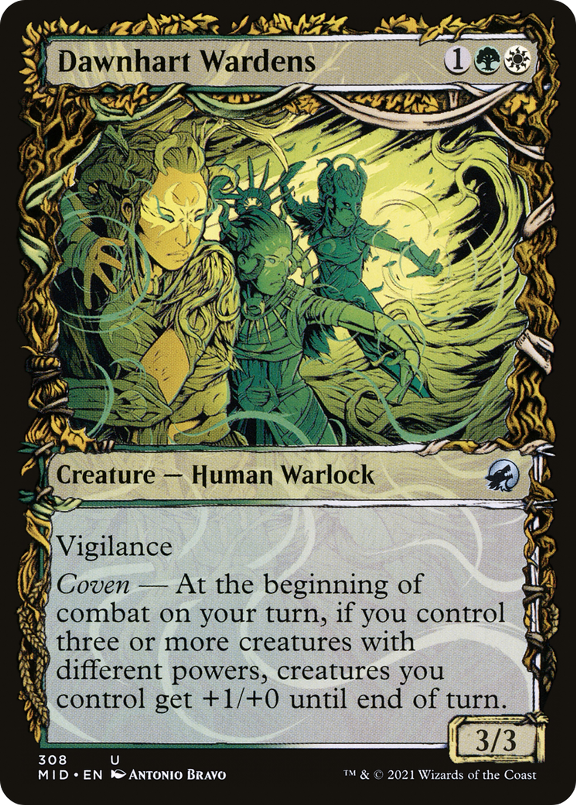 Dawnhart Wardens — Innistrad: Midnight Hunt — Magic: The Gathering