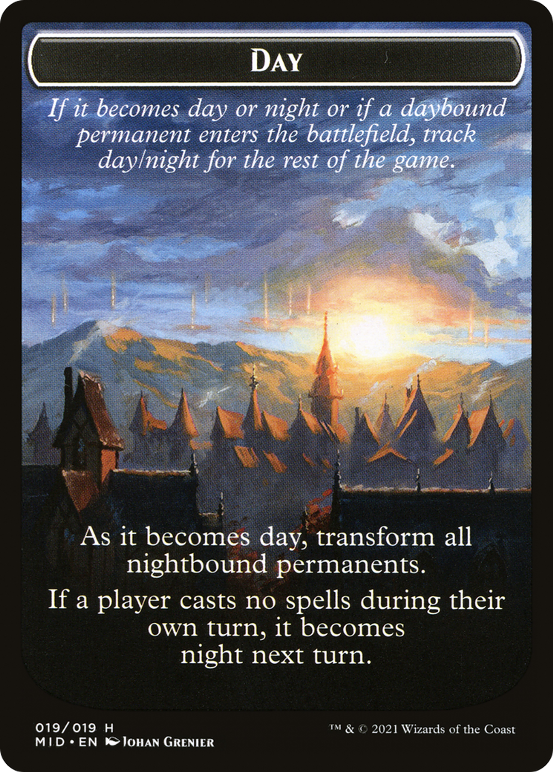 Day // Night — Innistrad: Midnight Hunt — Magic: The Gathering