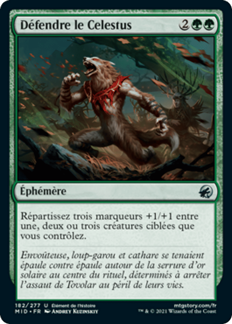 Défendre le Celestus — Innistrad: Midnight Hunt — Magic: The Gathering