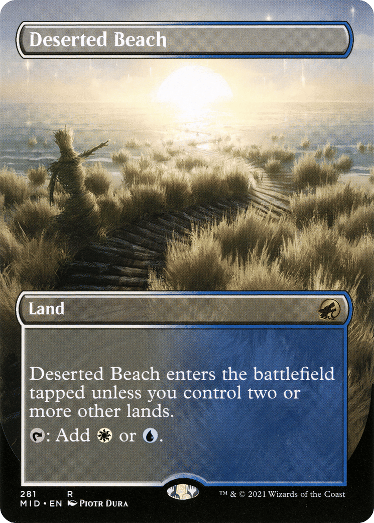 Deserted Beach — Innistrad: Midnight Hunt — Magic: The Gathering