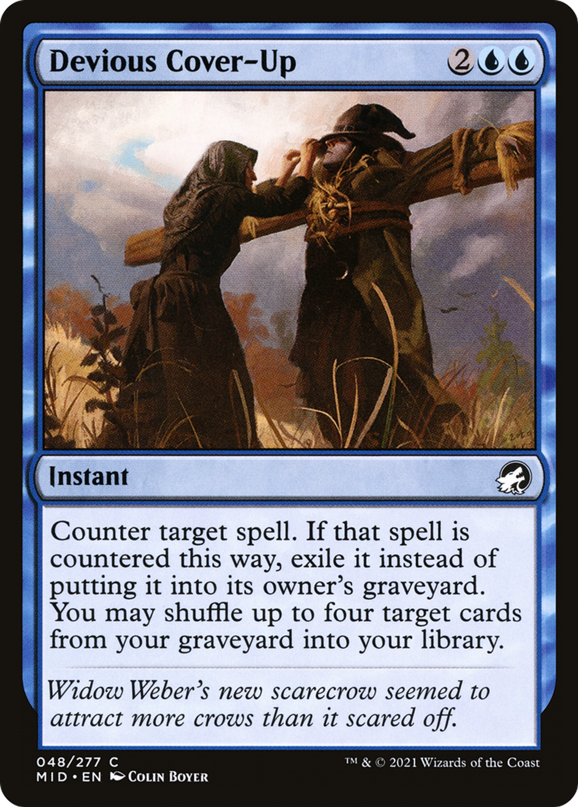 Dissimulation fourbe — Innistrad: Midnight Hunt — Magic: The Gathering