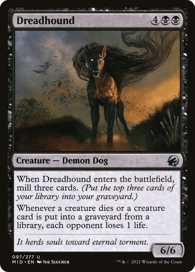 Dreadhound — Innistrad: Midnight Hunt — Magic: The Gathering