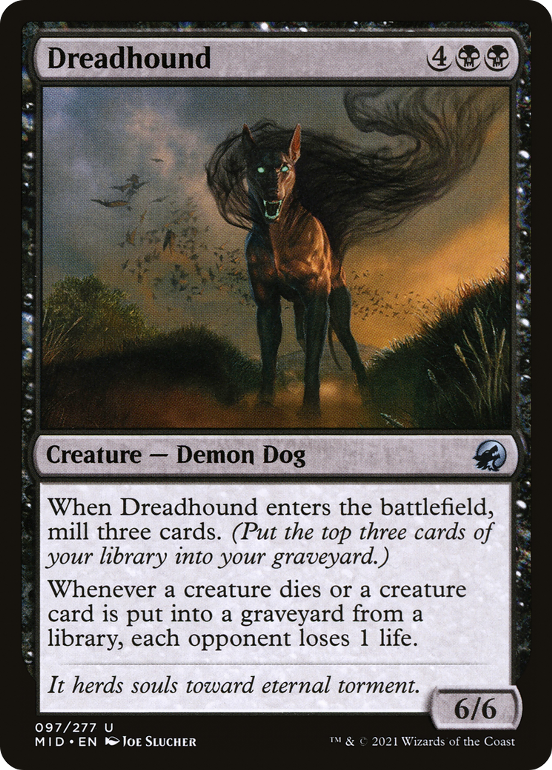 Dreadhound — Innistrad: Midnight Hunt — Magic: The Gathering