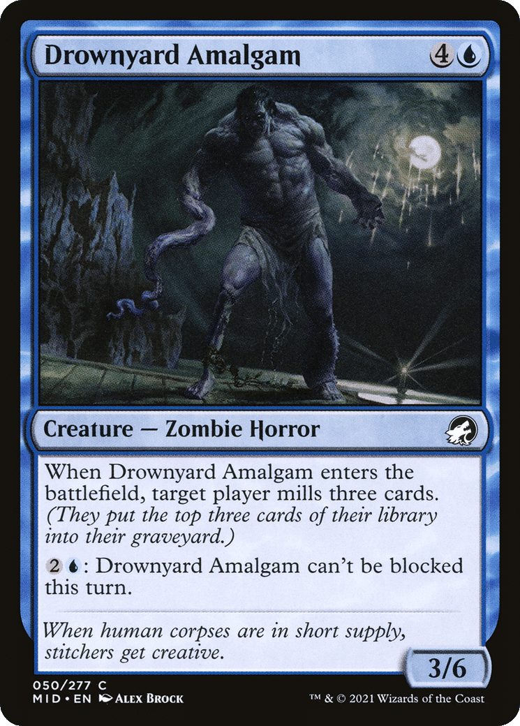 Drownyard Amalgam — Innistrad: Midnight Hunt — Magic: The Gathering