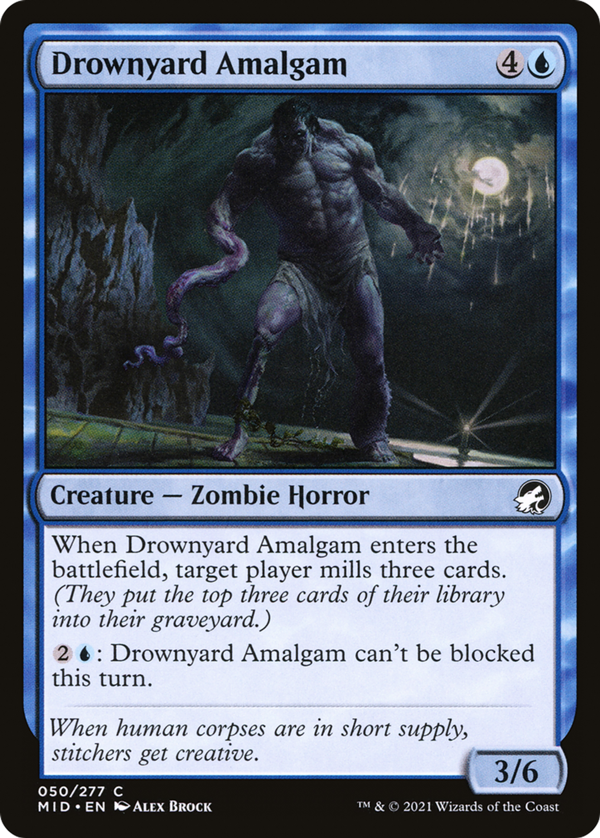Drownyard Amalgam — Innistrad: Midnight Hunt — Magic: The Gathering