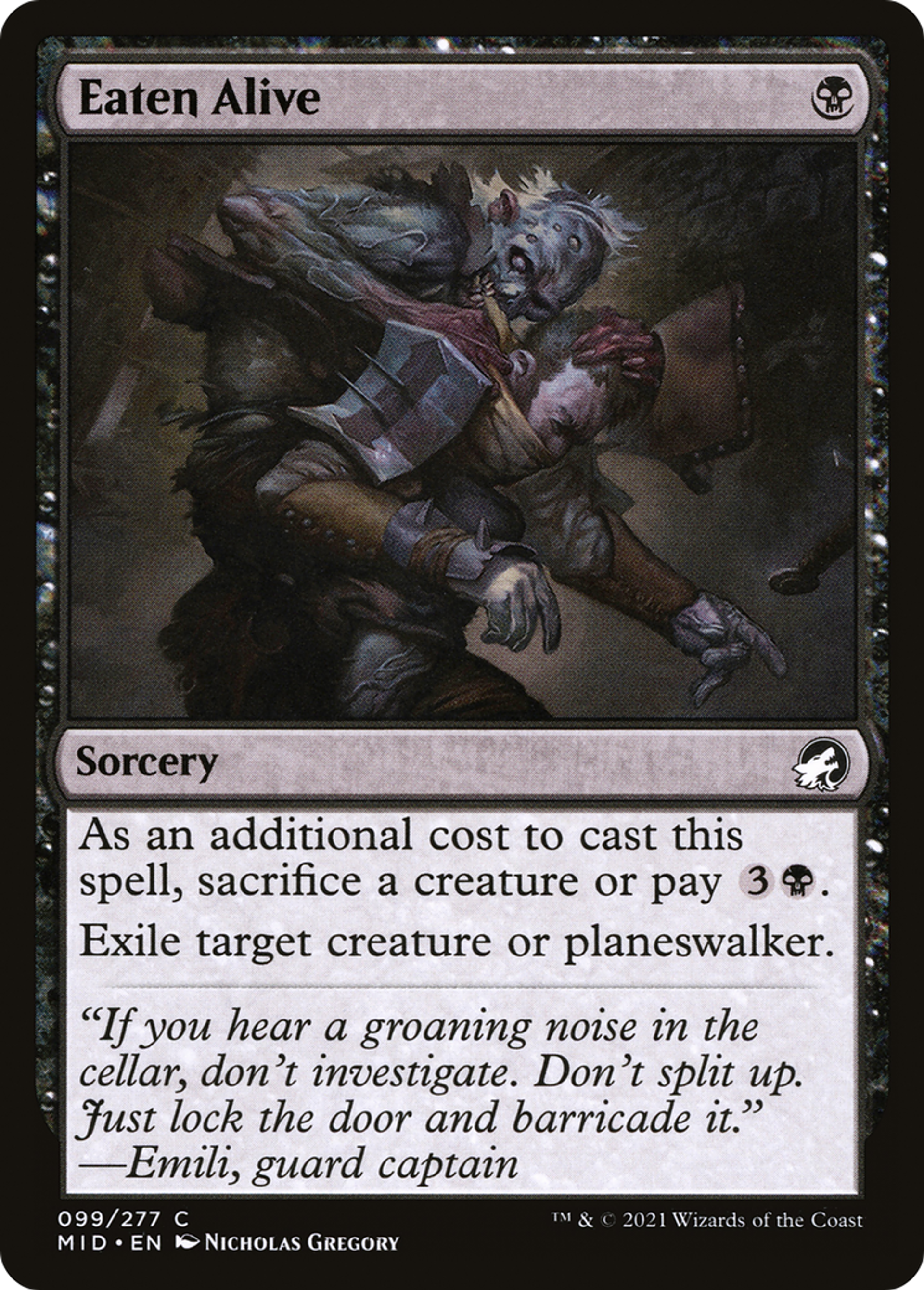 Eaten Alive — Innistrad: Midnight Hunt — Magic: The Gathering