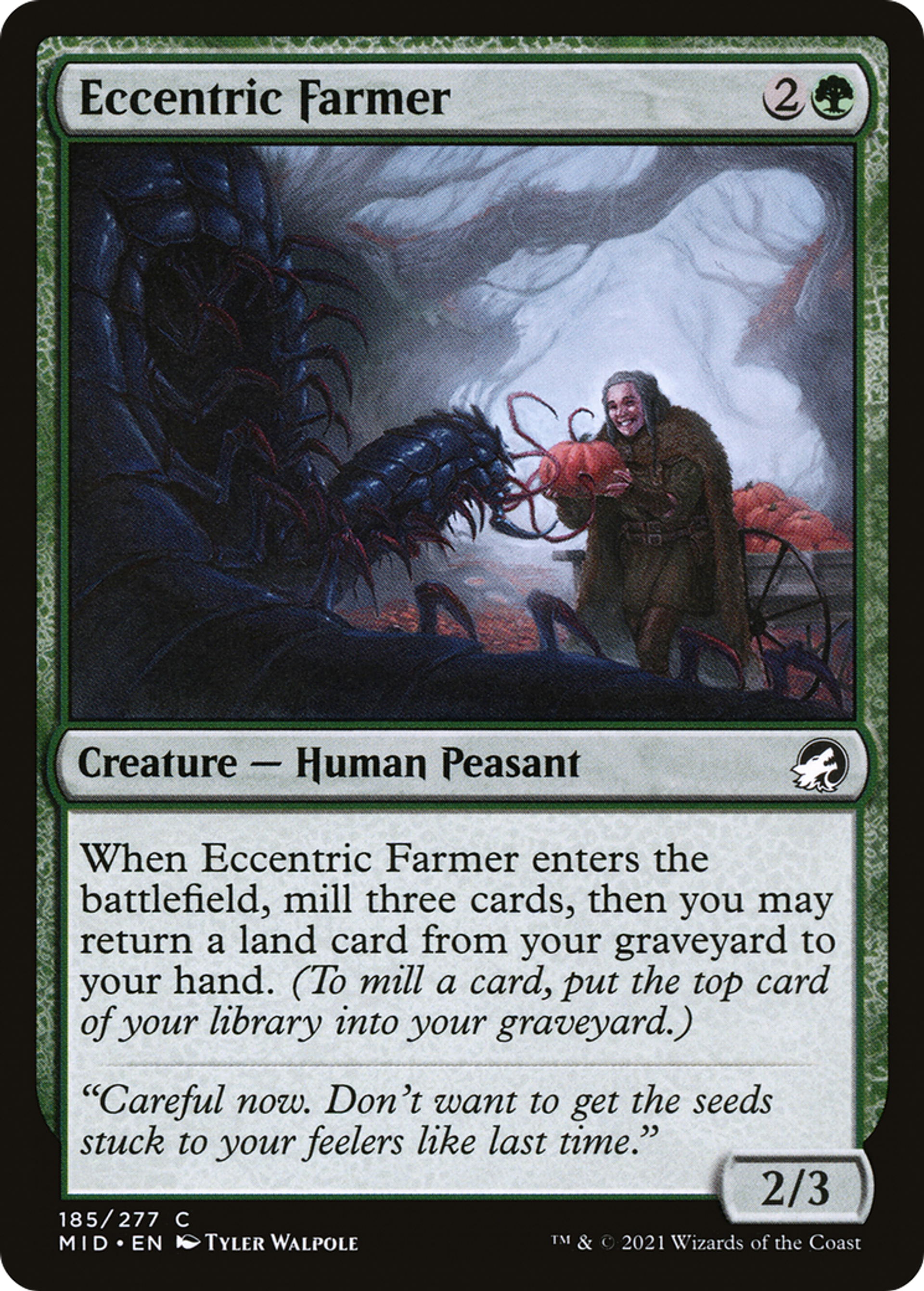 Fermière excentrique — Innistrad: Midnight Hunt — Magic: The Gathering