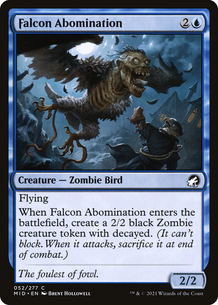 Falcon Abomination — Innistrad: Midnight Hunt — Magic: The Gathering