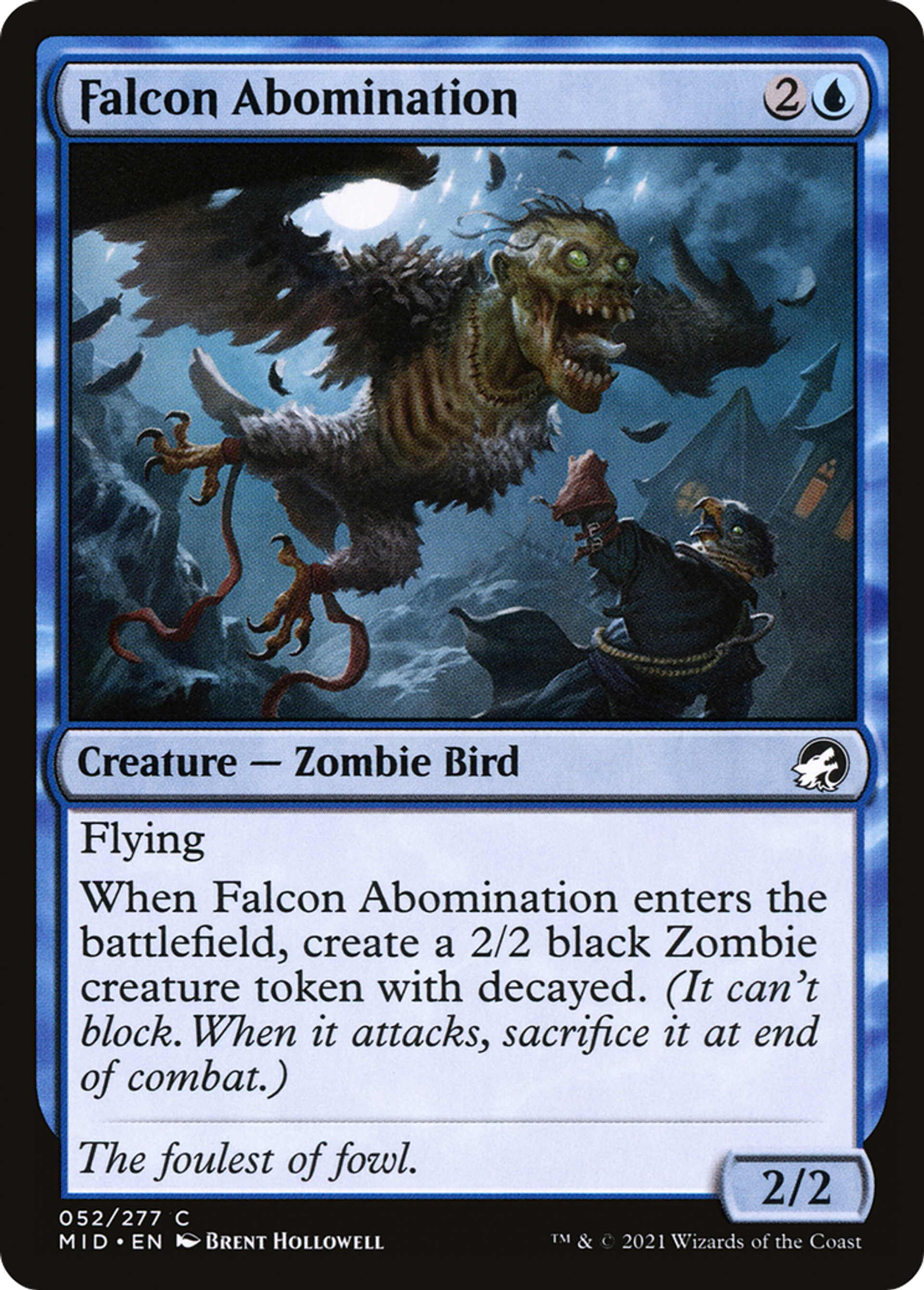 Falcon Abomination — Innistrad: Midnight Hunt — Magic: The Gathering