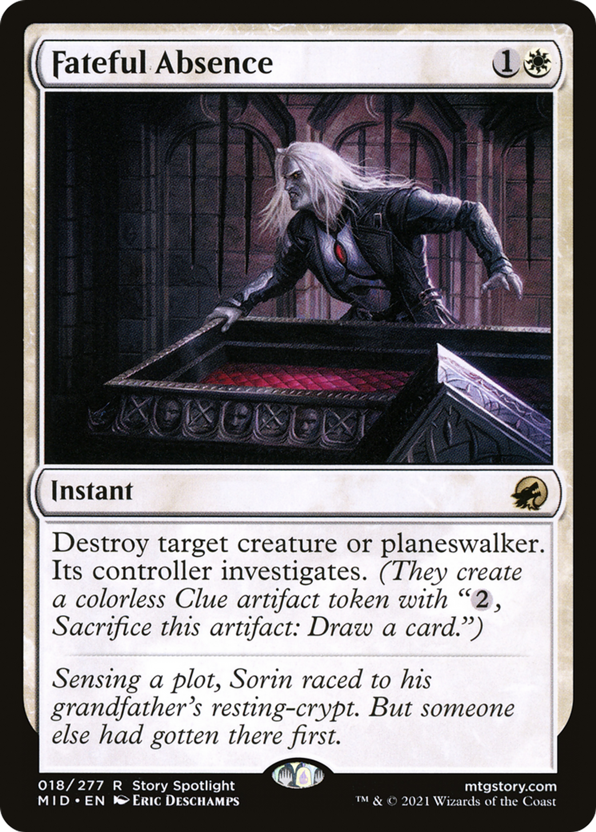 Fateful Absence — Innistrad: Midnight Hunt — Magic: The Gathering