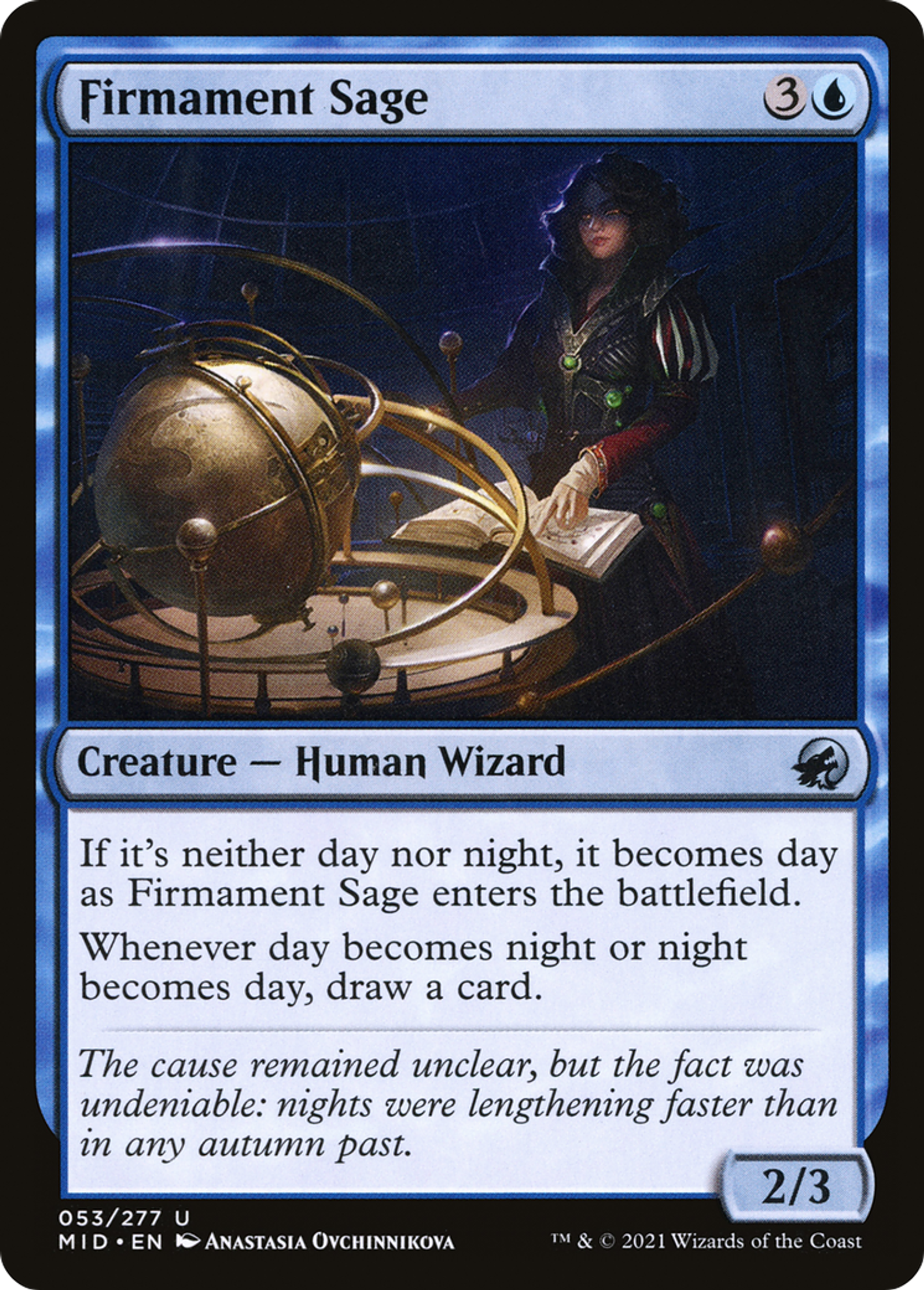 Firmament Sage — Innistrad: Midnight Hunt — Magic: The Gathering