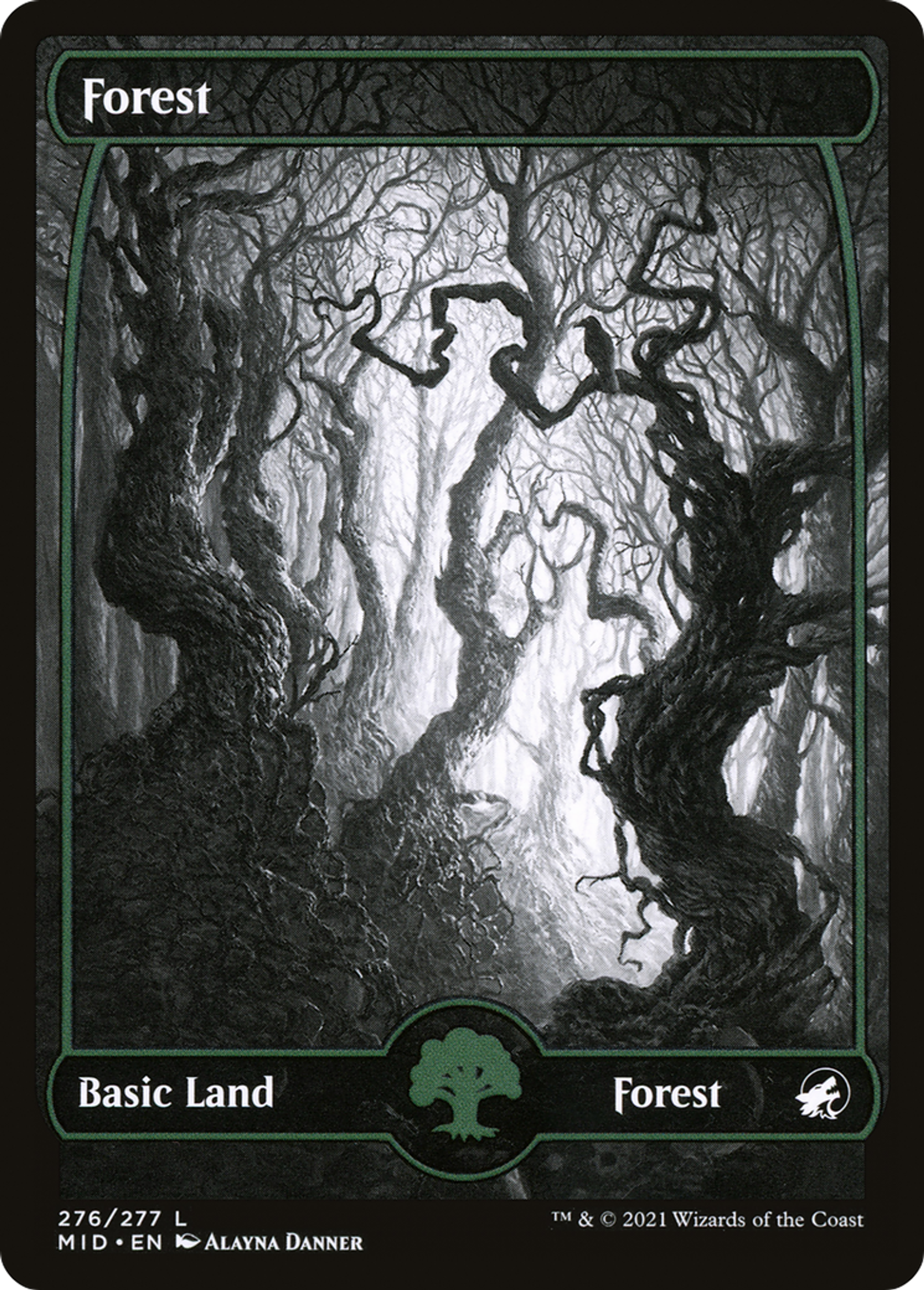 Forest — Innistrad: Midnight Hunt — Magic: The Gathering