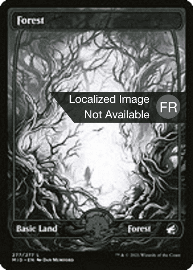 Forêt — Innistrad: Midnight Hunt — Magic: The Gathering