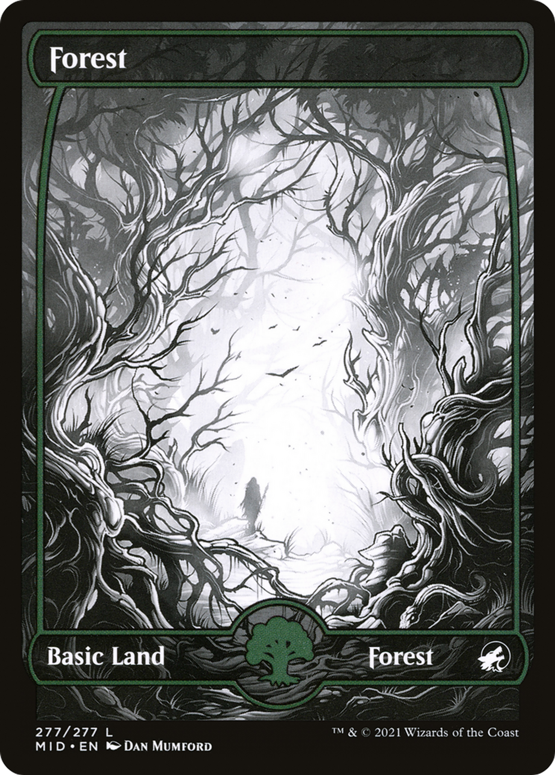 Forest — Innistrad: Midnight Hunt — Magic: The Gathering