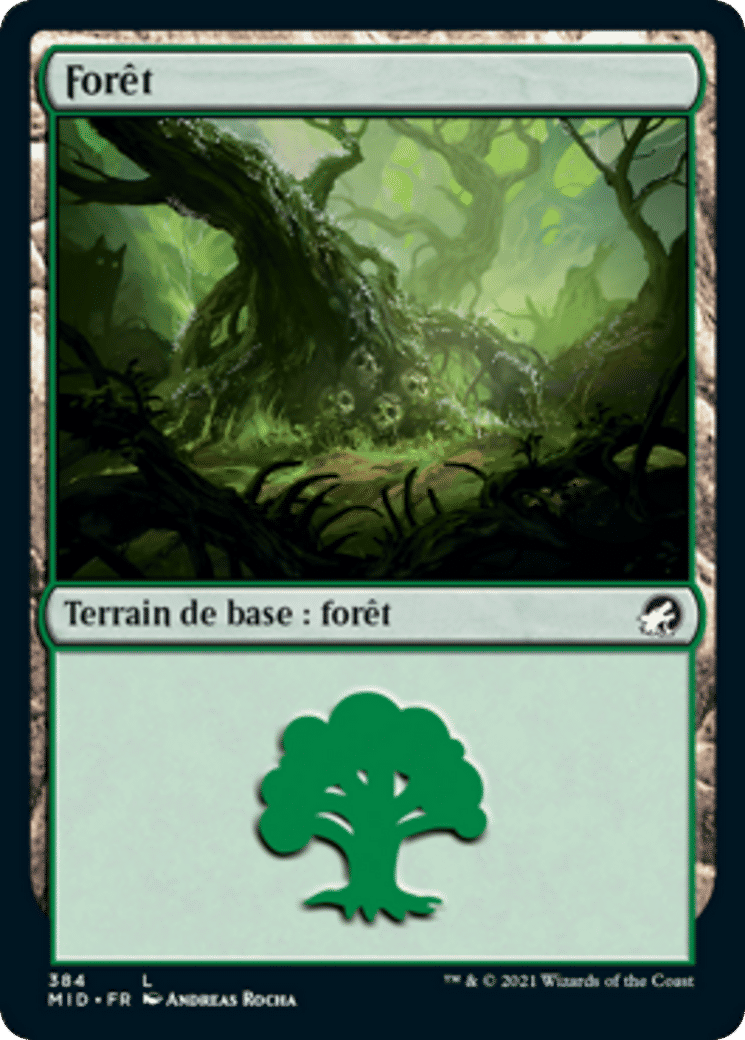 Forêt — Innistrad: Midnight Hunt — Magic: The Gathering