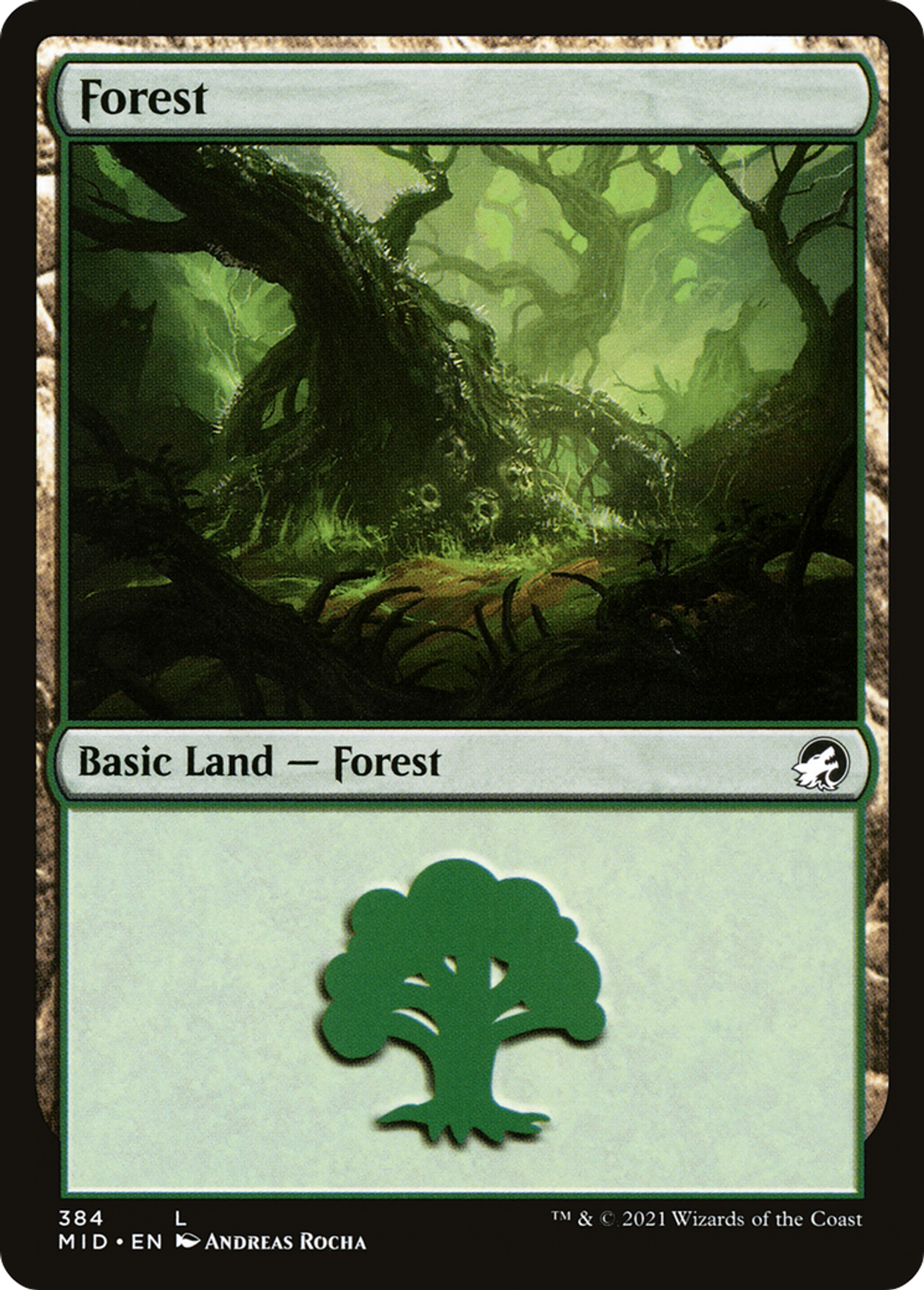 Forest — Innistrad: Midnight Hunt — Magic: The Gathering