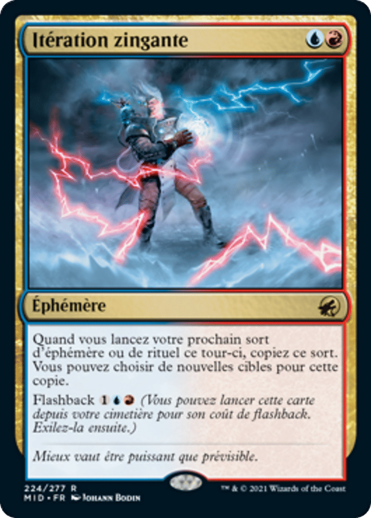 Itération zingante — Innistrad: Midnight Hunt — Magic: The Gathering