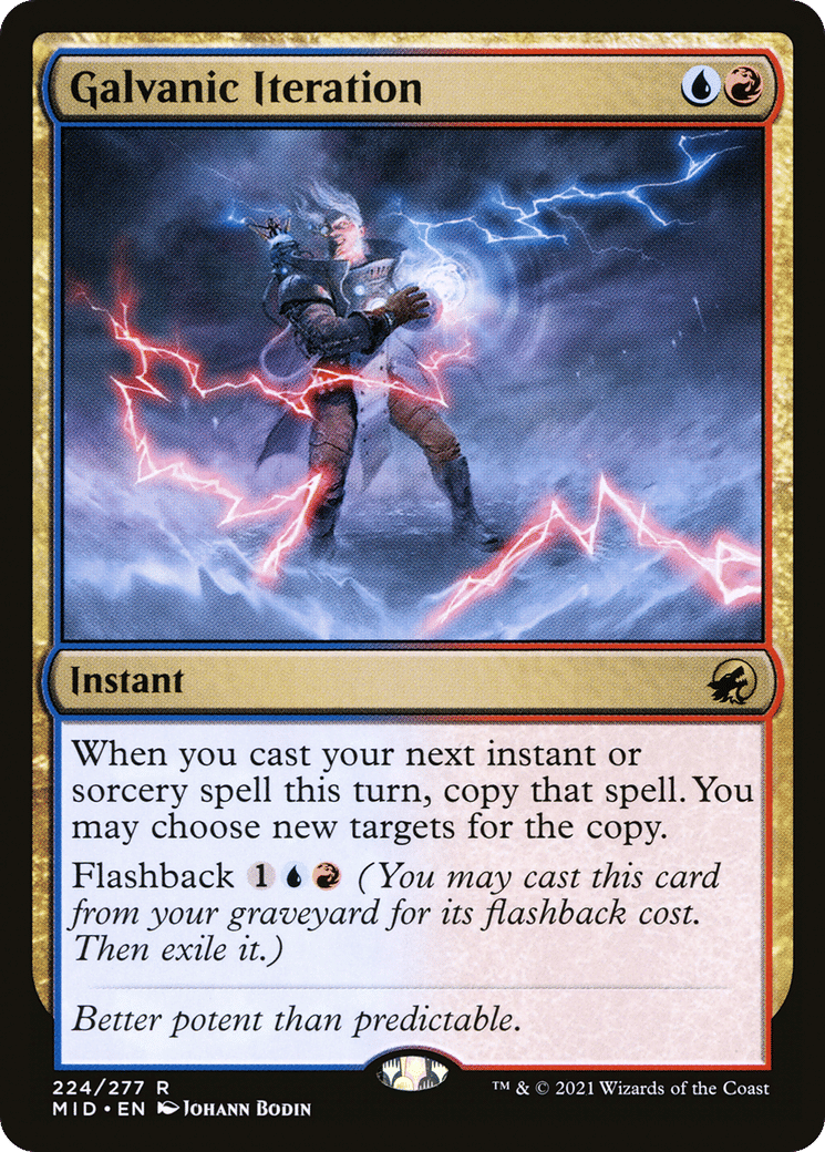 Galvanic Iteration — Innistrad: Midnight Hunt — Magic: The Gathering